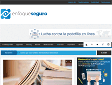 Tablet Screenshot of enfoqueseguro.com